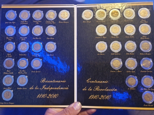 Álbum Completo Monedas De 5 Pesos (Usado)