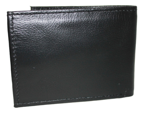 Cartera Hombre Piel Genuina Billetera Cuero Bifold Premium