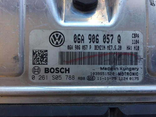 Ecu Motor Bora 2.0 Bosch Me7.5.20 - Lab. Automotriz Rosario