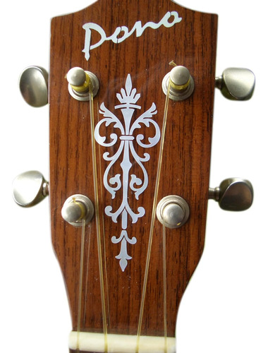 Pegatinas Con Incrustaciones Para Cabezal De Guitarra, Li...