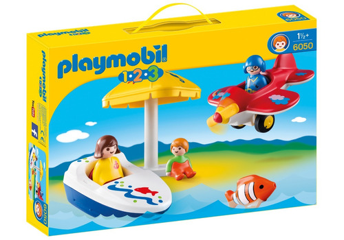 Playmobil 1 2 3 6050 Diversion En Vacaciones