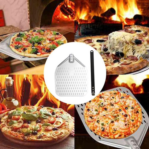 Nuevo Pala De Aluminio Profesional For Pelar Pizza