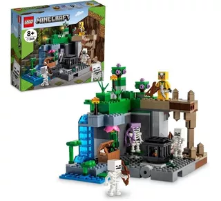 Kit Lego Minecraft La Mazmorra Del Esqueleto 21189 +8 Años Cantidad de piezas 364