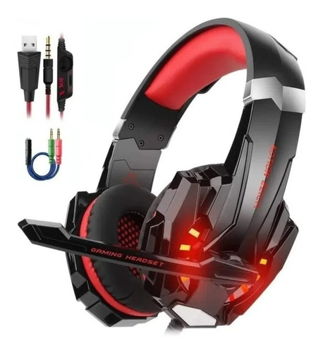 Audifono Diadema Cascos Para Ps4 Y Xbox One + Adaptador Pc