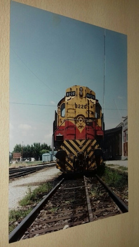 Ferrocarril: Foto Original 20x30 Locomotora Alco Rsd16 8226
