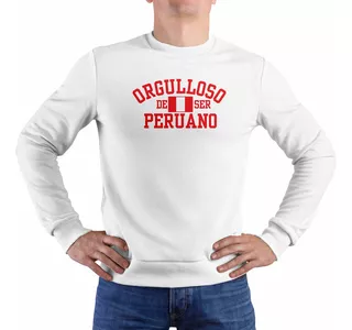 Polera Orgulloso De Ser Peruano (d0203 Boleto.store)