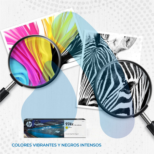 Cartucho Pagewide Hp 974x (l0s05al) Amarillo - Pagewide 452