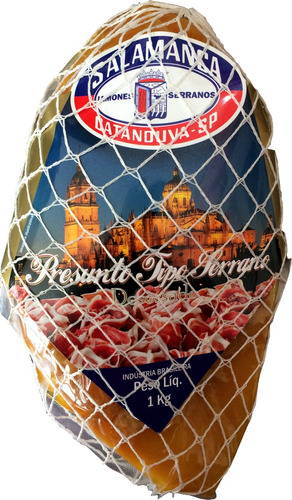 Mini Jamón Salamanca -  Refil 1kg + Mini Suporte Madeira