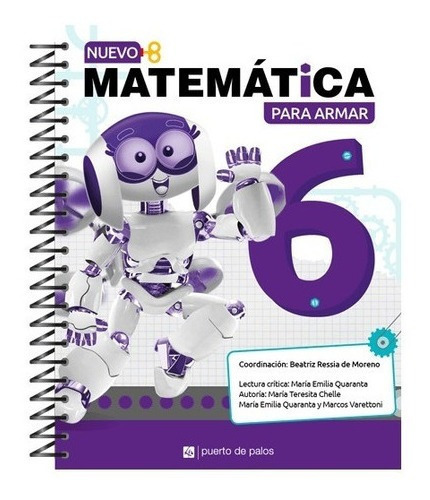 Nuevo Matematica Para Armar 6 - B. Ressia - Puerto De Palos