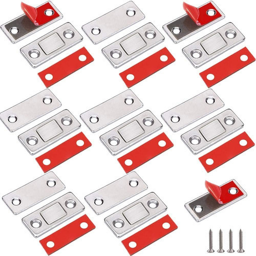 Juego De 8 Cierres Magnéticos For Puertas De Armarios, Iman