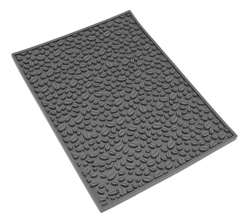 Alfombrilla Antideslizante Gris Para Bar De Escritorio Con D