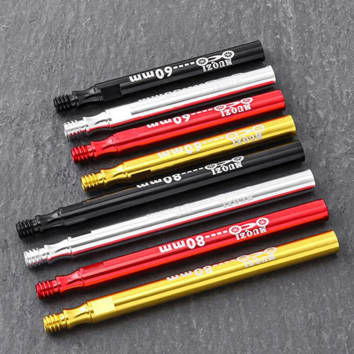 2 Accesorios De Vástago De La Válvula De La 1pc Rojo 60mm