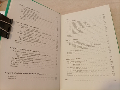 Libro. Bioreaction Engineering Principles (Usado)