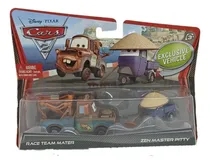 Comprar Coleccion Cars Race Team Mater Zen Master Pitty Disney Pixar