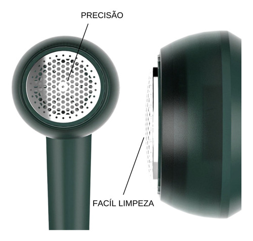 Removedor Papa Bolinha Tira Pelo Roupa Portátil Elétrico