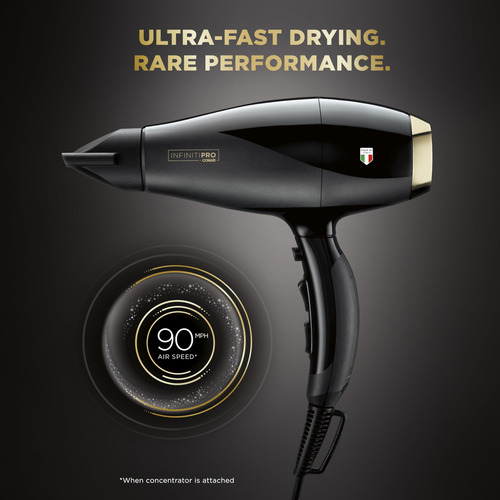 Secador De Pelo Conair Infinitipro Artebella Con Difusor 220