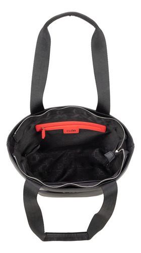 Bolsa Tote Cloe Rabriel Grande Color Negro