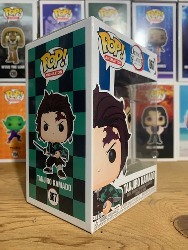 Pop! Animation Demon Slayer: Kimetsu No Yaiba Tanjiro Kamado