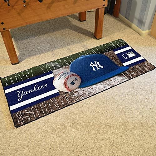 Fanmats Mlb New York Yankees Nylon Face Camino De Campo De F