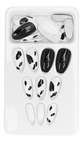 Juego De Puntas De Uñas Postizas 24 Uds. Cubierta