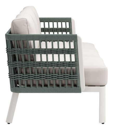 Sofa Exterior Bridghampton Verde Këssa Muebles
