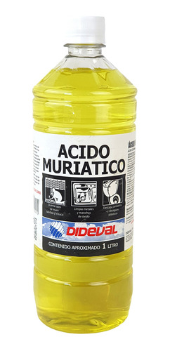 Acido Muriatico Dideval 1 Litro