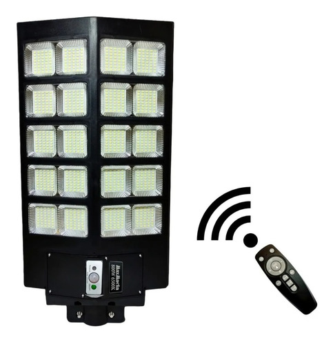 Imagen 4 de 6 de Lámpara Led Solar Luminaria Suburbana Alumbrado Publico 800w