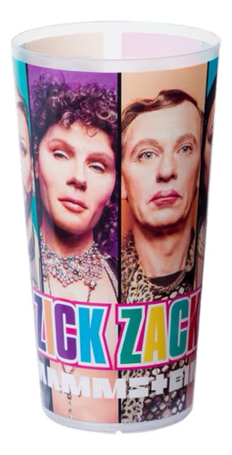 Vaso De Rammstein Zick Zack Nueva Y Original 100%