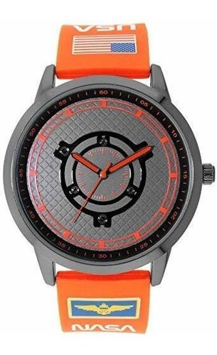 Lanzamiento De La Coleccion Nasa Voyager - Reloj Naranja - I