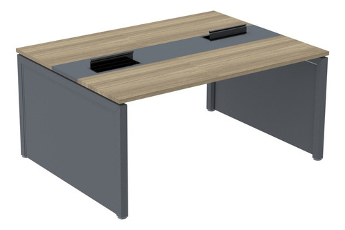 Mesa De Plataforma Dupla Para 2 Pessoas Corporativa Hg