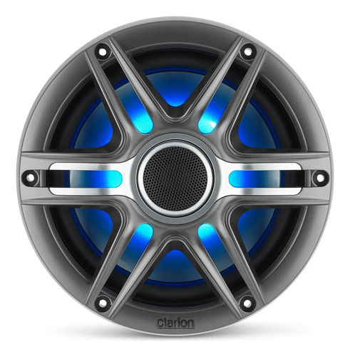 Cornetas Marinas Clarion 7.7-in Premium Sport Titanium + Rgb