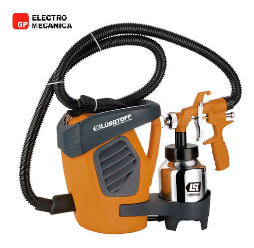Imagen 2 de 7 de Equipo Para Pintar Lusqtoff 600w 1 Litro 1.15 Bar Pistola