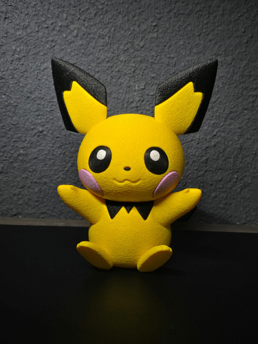 Figura Pokemon Pichu Impreso 3d (Usado)