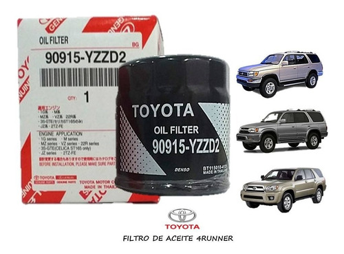 Filtro De Aceite Toyota Prado Meru Fj Cruiser 4runner Hilux 