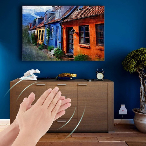 Imagen 4 de 5 de 2 Interruptores Activados Por Sonido Por Aplauso O Por Voz