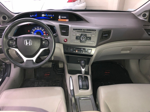 Honda Civic 1.8 Exs Full Full Cuero Techo 2013 Financiamos