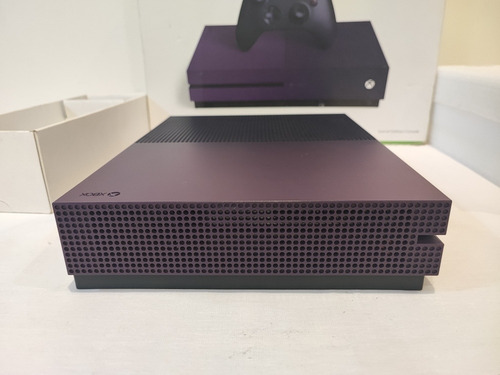Xbox One S 1tb Edição Limitada Roxo Completo Serial Batendo (Recondicionado)