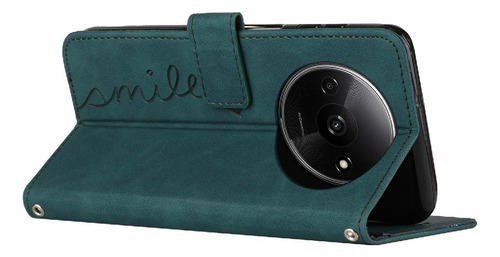 / Funda Abatible Para Xiaomi Redmi A3 Pu De Cuero A Prueba De