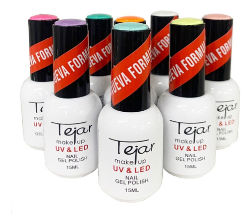 Esmalte Semi Permanente Tejar 15ml (pack X 6)