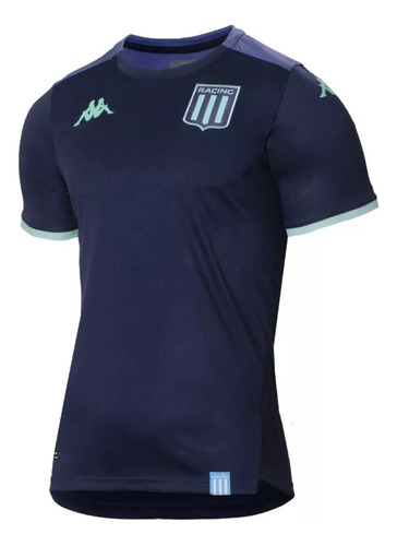 Remera Entrenamiento Racing Club Kappa 2022 Oficial