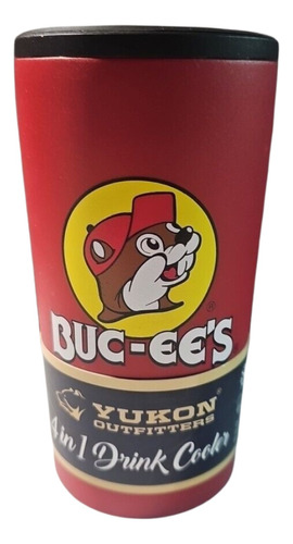 Enfriador De Latas Y Botellas Buc-ee's 4 En 1 Yukon American