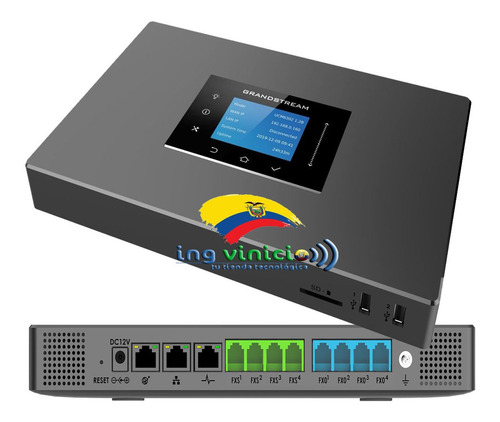 Central Telefonica Ip Pbx Grandstream Ucm6304a 4xfxs/4xfxo