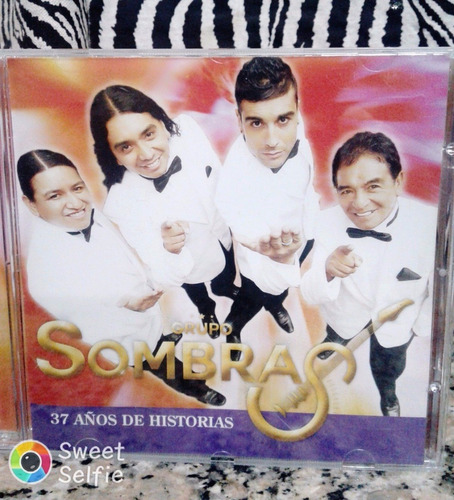 Cd Original Grupo Sombras 37 Años De Historias  Cd Nuevo