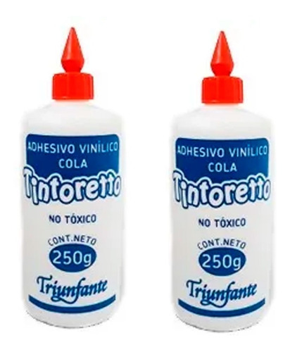 Tintoretto 250grs X2 Unidades Adhesivo Vinilico 00349
