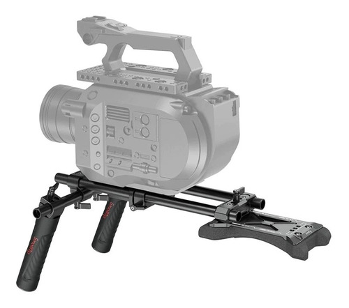 Imagem 5 de 5 de Kit Manopla Base Longarina Apoio Ombro / Smallrig 2896