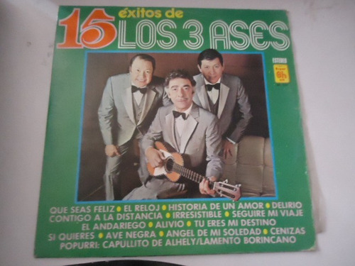 Los Tres Ases 15 Exitos Lp