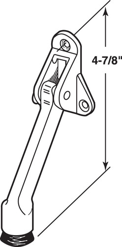 Prime-line Products U 9151 Soporte Para Puerta Resorte 3