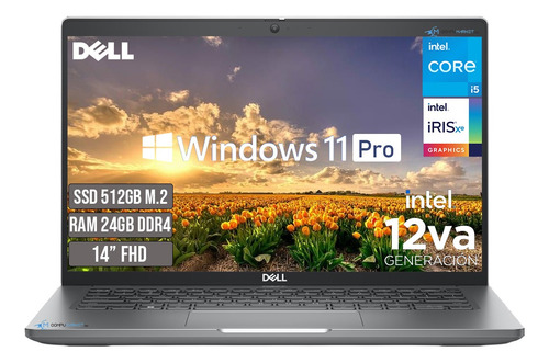 Dell Latitude Intel Core I5 1235u Ssd 512gb Ram 24gb Led 14