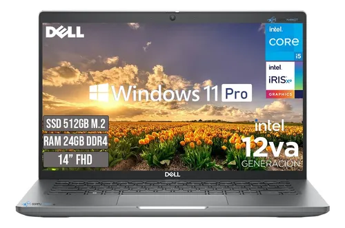 Dell Latitude Intel Core I5 1235u Ssd 512gb Ram 24gb Led 14