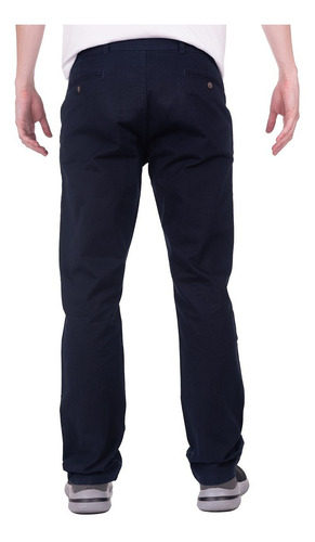 Imagen 2 de 5 de Pantalón Recto Hombre Gabardina- Varios Colores - B A Jeans